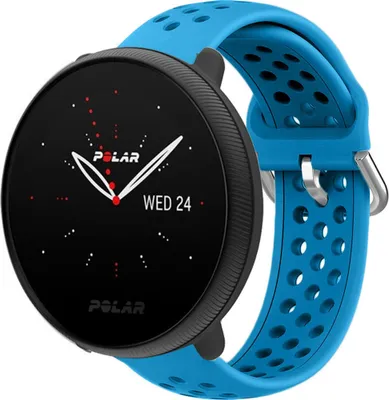 Produktbild von Strap-it Polar Ignite 3 Silikonarmband mit Löchern (Hellblau)
