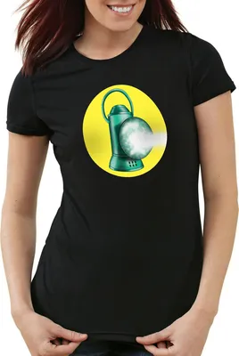 Produktbild von style3 Sheldon Lantern Damen T-Shirt, Farbe:Schwarz, Größe:M