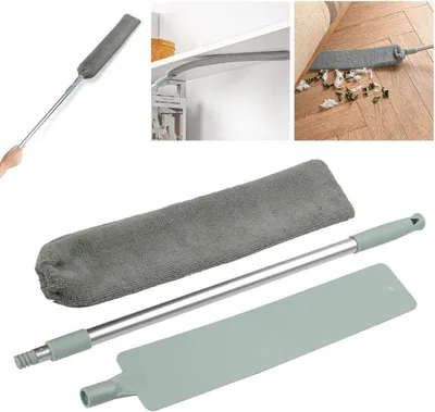 Mikrofaser-Staubwedel mit Teleskopstange bis 130 cm