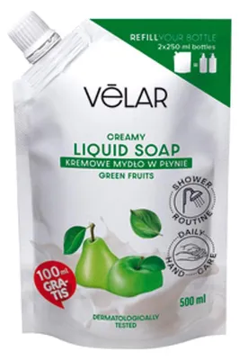Image de Savon liquide Velar Fruits verts 500 ml