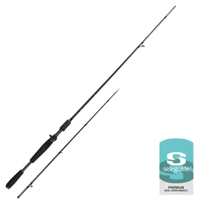 Immagine prodotto di Canna da pesca, in fibra di carbonio leggera, versatile, A864 30-120 g XH, 2,4 m