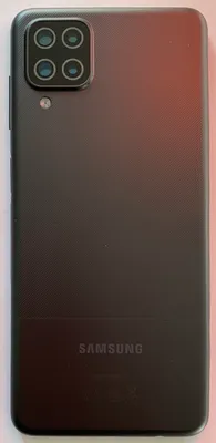 Produktbild von Akkudeckel Cover Samsung A127F für Galaxy A12 Nacho GH82-26514A schwarz