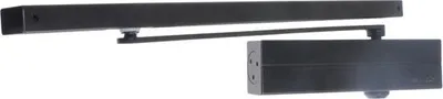 Produktbild von ASSA ABLOY DC135 Obentürschließer inkl. Gleitschiene (Oberfläche: schwarz - RAL 9005) Oberfläche: schwarz - RAL 9005