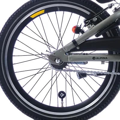 Zdjęcie produktu dla Alpina Hinterrad 20 HLQC -Versuch Black SW SPK