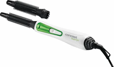 Obrázok produktu pre Horúcovzdušná kulma Concept KF-1310 Green White, závesná slučka 0,19 m 400 W 230 V