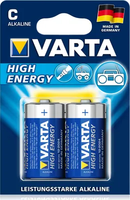 Produktbild von Varta High Energy Baby C 2er Blister LR14