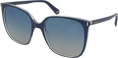 Produktbild von Polaroid PLD 6218/S Blue 56/19/140 Damen Sonnenbrillen