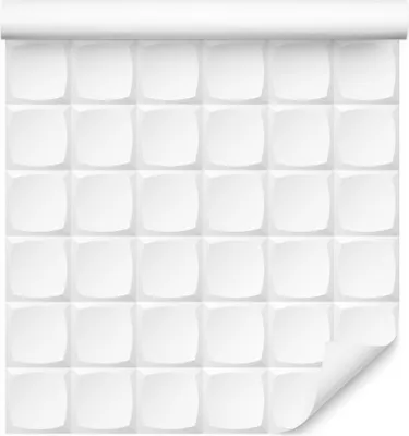 Immagine prodotto di rotolo da 10 m di VLIES WALLPAPER Quadri effetto 3D geometria a mosaico XXL