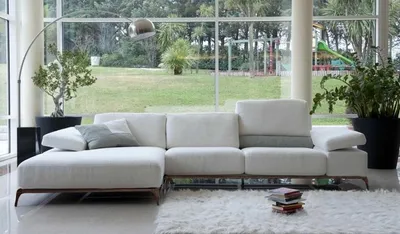 Zdjęcie produktu dla Sofa narożne, tapicerowane, modułowe, skórzane, PH119