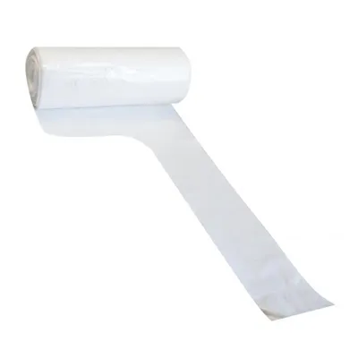 Immagine prodotto di 30x HygoClean 32994 Müllbeutel mit Griff 50 l transparent HDPE Rolle 200 + 600 x 720 mm