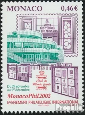 Produktbild von Briefmarken Monaco 2002 Mi 2603 (kompl.Ausg.) postfrisch Briefmarkenausstellung