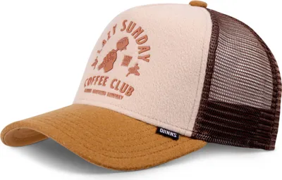 Produktbild von DJINNS Trucker Cap HFT Lazy Barista beige/creme/brown