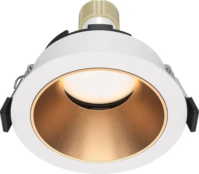 Productafbeelding van Maytoni DL053-01WMG, 1 lamp, GU10, IP20, goud, wit