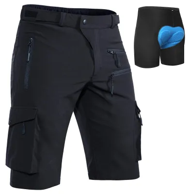 Produktbild von Kurze Fahrradhose für Herren, schnelltrocknend und atmungsaktiv