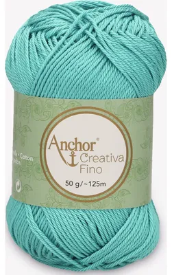 Produktbild von Anchor Creativa Fino – 100% Baumwollgarn für Häkeln und Stricken (Farbe 00353)