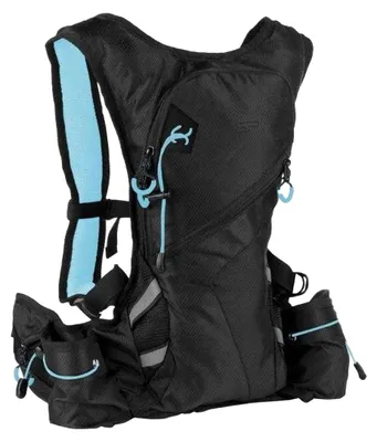 Produktbild von Spokey - "Sprinter" Rucksack, Radfahren, 5l PP13034 (Einheitsgröße) (Schwarz/Blau)