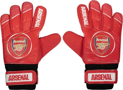 Produktbild von Arsenal FC - Torhüter-Handschuhe für Jungen GF1262 (5-10 Jahren) (Rot)