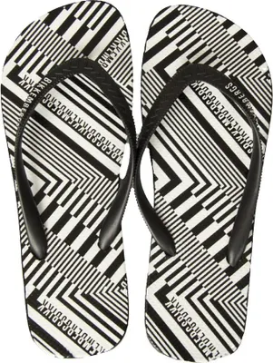 Produktbild von BIKKEMBERGS Herren Flip Flops Sea oder Pool mit Logo-Spitze Artikel BKK2MSR05 Serie: Allover-Optik, Taglia 43 - Size 43, Gomma 100%