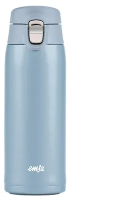 Produktbild von EMSA Light Mug, Blau, Edelstahl, Polypropylen (PP), 400 ml, 6,6 cm, 196 mm