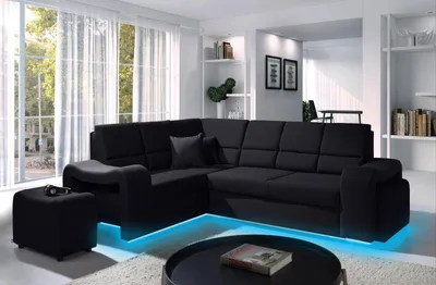 Immagine prodotto di Divano divano letto Divano di design con funzione di letto + box letto Divano angolare divano NUOVO!!!