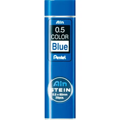 Zdjęcie produktu dla Pentel C275-BL Druckbleistift-Farbmine AIN STEIN blau 20 St.