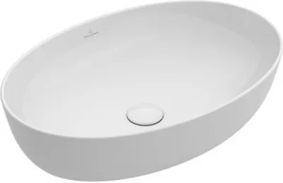 Produktbild von Villeroy & Boch Artis Aufsatzwaschbecken, oval, ohne Überlauf, 610x410mm, 419861R1