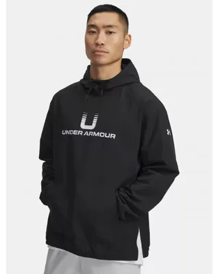 Produktbild von Under Armour Unstoppable Woven Kapuzenpullover Schwarz M / Regular Herren Schwarz M