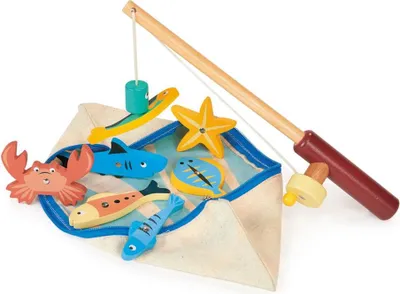 Produktbild von Mentari Angelspiel Holz magnetisches Spielzeug für Kinder