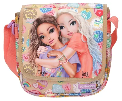 Image de Depesche petit sac à bandoulière TOPModel GIRL POWER : beige Assortiment de couleurs : beige