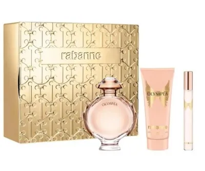 Image de Paco Rabanne Olympéa Eau de Parfum  Coffret 80 ml + 100 ml Lotion pour le corps + 10 ml