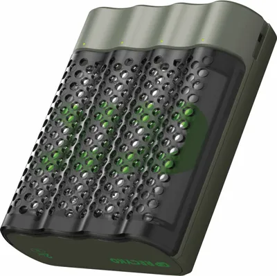 Immagine prodotto di GP GPRCKCHM452U433 GP M452U 4-Port Akku-Schnellladegerät inkl. Akkus