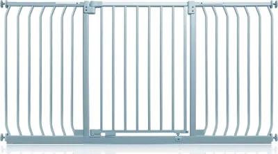 Produktbild von Safetots Elite Sicherheitsschutzgitter, 161cm - 170cm, Grau