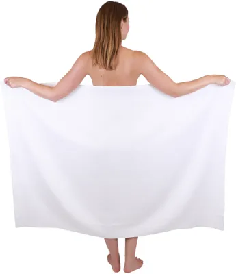 Produktbild von Betz XXL Duschtuch 100 x 150 cm BERLIN Badetuch 100% Baumwolle Farbe – weiss