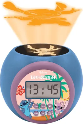 Produktbild von Lexibook Disney Stitch Projektorwecker Blau  Blau One Size