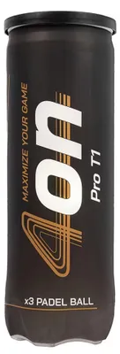 Produktbild von Dose mit 3 Padelbällen 4on T1