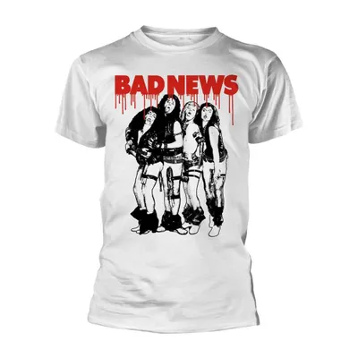 Obrázok produktu pre Bad News Band White S Tričko