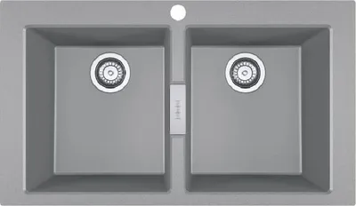 Produktbild von Franke Sirius 2.0 - Tectonitspülbecken S2D 620-86, 860x500 mm, grau 143.0650.970