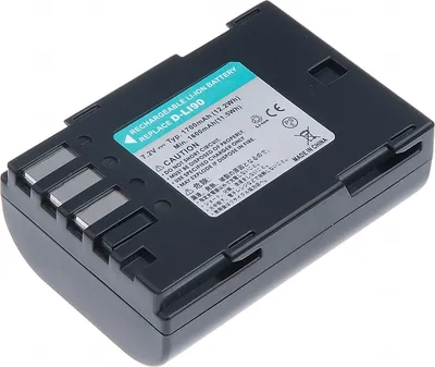 Immagine prodotto di Batteria T6 Power per Pentax K-5 IIs, agli ioni di litio, 7,2 V, 1620 mAh (11,7 Wh), nera