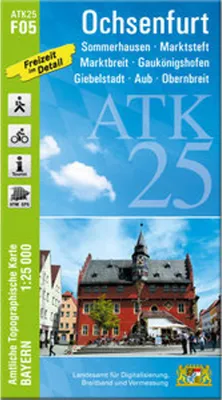 Image de Ochsenfurt 1 : 25 000