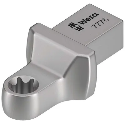 Obrázek produktu pro Wera 7776, Torque wrench end fitting, Stříbrná, 1 kusů, Chrom-vanadová ocel (Cr-V)