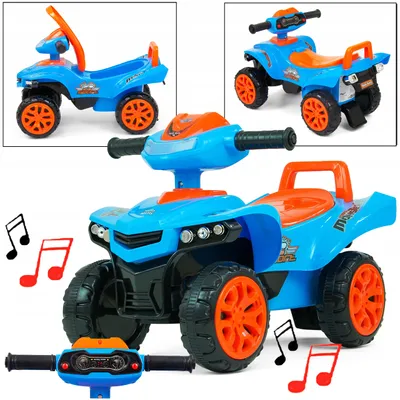 Produktbild von Milly Mally Monster Kinderfahrzeug 3-in-1 LED Melodien