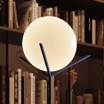 Produktbild von s.luce Stehleuchte Orb Poseidon mit Glaskugel 175cm