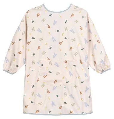 Produktbild von Lässig Lätzchen mit Ärmeln - Happy Fruits - Light Blue