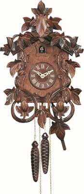 Image de Engstler - 535_Q - Coucou - Quartz - Noyer - 34,5 cm