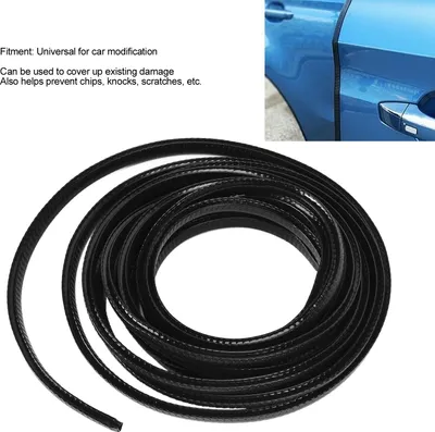 Produktbild von 5 m Autotürkantenschutz, 8 x 10 mm, U-förmiger Zierdichtungsstreifen, universell für automatische Modifikation