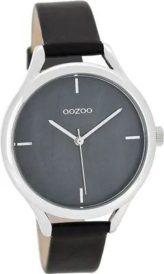 Obrázek produktu pro Oozoo kožené dámské náramkové hodinky černé Elegantní hodinky Oozoo D2UOC8349A