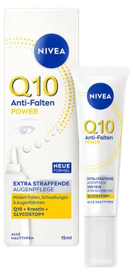 Produktbild von NIVEA Q10 Anti-Falten POWER Augenpflege 15 ml