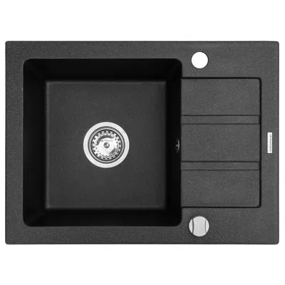 Produktbild von Maidsinks Kitchen sink Promo 62x44 1B 1D black
