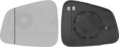Produktbild von VAN WEZEL Spiegelglas Außenspiegel Links für OPEL Mokka / Mokka X (J13) Asphärisch Beheizbar 3775837