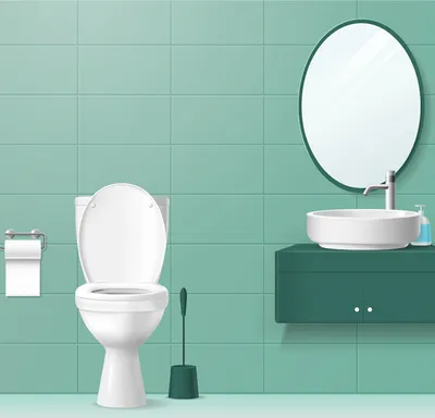 Produktbild von Smedbo Toilettenbürste, weiss BX573